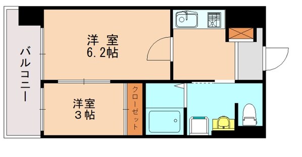 アメニティ香椎宮前の物件間取画像